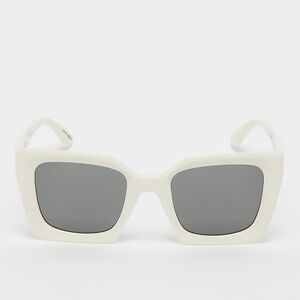 Kwadratowe okulary przeciwsłoneczne - biały, czarne