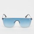 Bezramkowe okulary przeciwsłoneczne - niebieskie