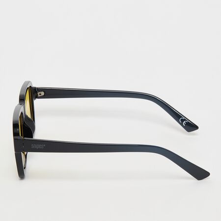 Kwadratowe okulary przeciwsłoneczne - czarne,niebieskie