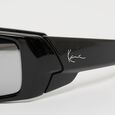 Okulary przeciwsłoneczne unisex - czarne, szary