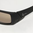 Okulary przeciwsłoneczne unisex - czarne, brązowe