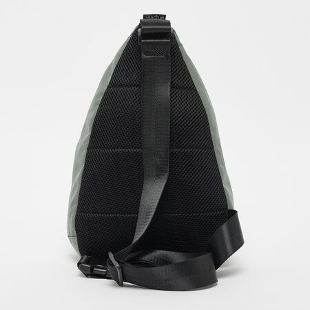 Woven Label Basic Logo Multi Pocket Sling Bag 